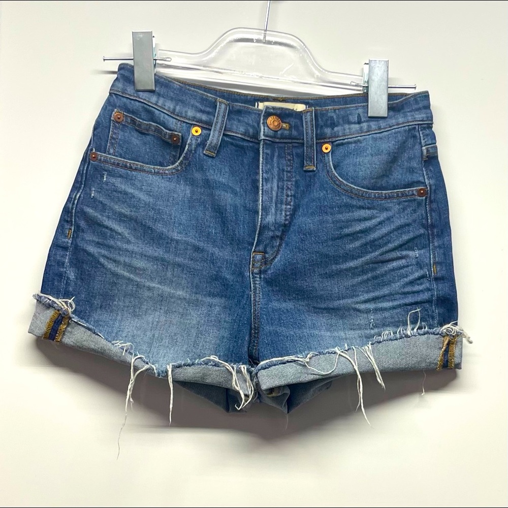 Madewell High-Rise Denim Shorts Size 25